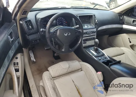 2013 Infiniti G37 z USA, uszkodzony, nr VIN JN1CV6EL1DM982272